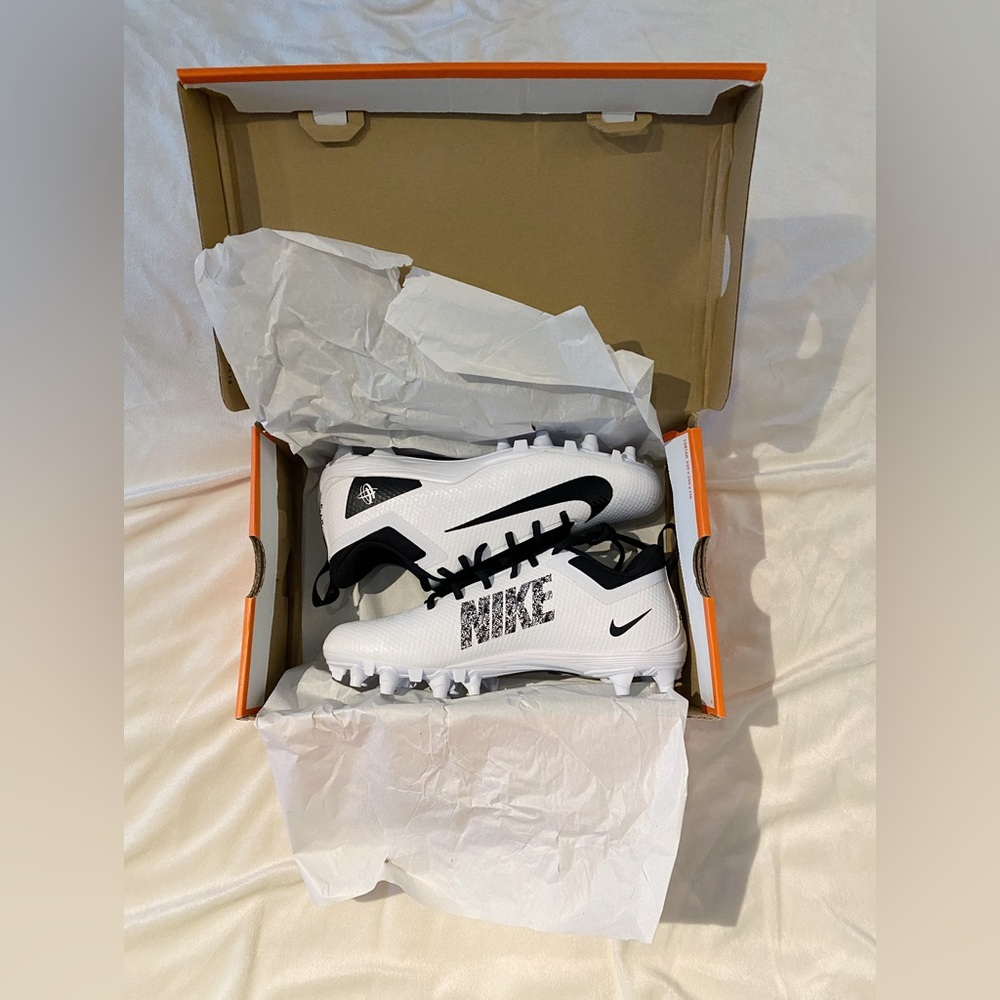 Black & White Nike Cleats